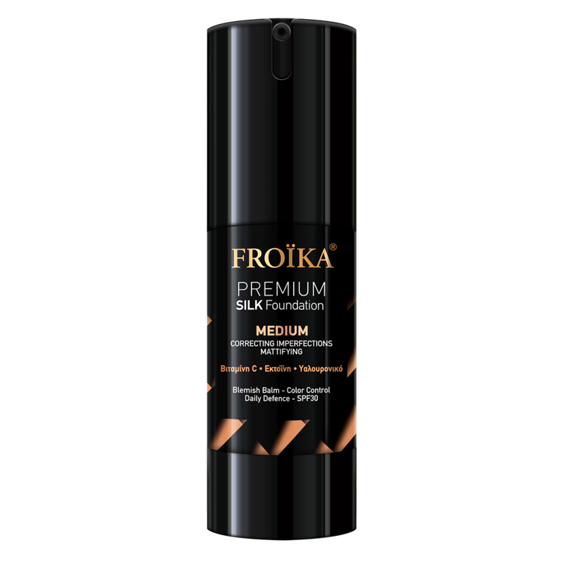 FROIKA - PREMIUM SILK Foundation Medium - 30ml